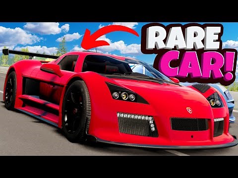 This RARE Supercar is Great at EVADING the Police in BeamNG Drive Mods!