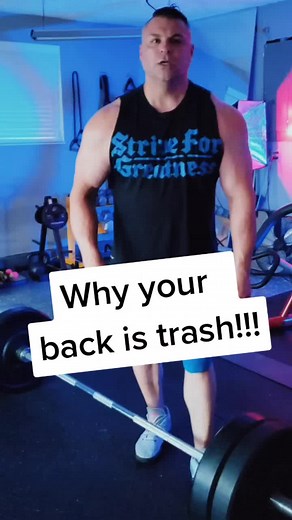 you guys are butchering every back exercise - #backday #gym #fit