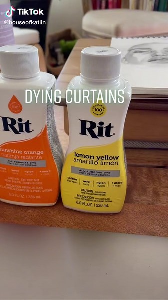 Transform Your Space with DIY Dyeing Curtains Project