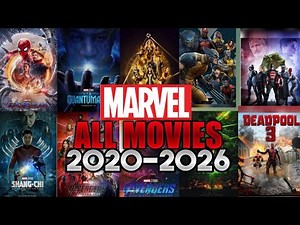 Marvel All Movies From 2020-2026|Secret wars 😮🔥|#mcu #deadpoll3
