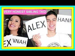 SIBLING TAG | BROTHER VS SISTER