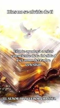 Dios no se olvida de ti 📽 EL SEÑOR PROVEEDOR CHANNEL