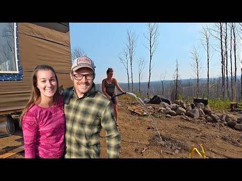 Bringing WATER To The Cabin! Ft some hilarious mistakes…