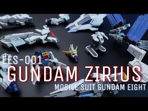 HG Gundam Zirius (P Bandai) | Mobile Suit Gundam Eight | Speed Build | Model Kit | Bandai