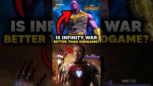 Why Infinity War beats Endgame as the best Avengers movie? #infinitywar #endgame #thanos