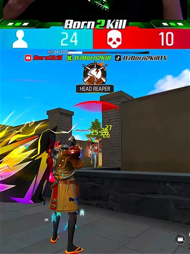 Nonstop 👑Free fire AWM king #FreeFire #awmking #b2k | B2K