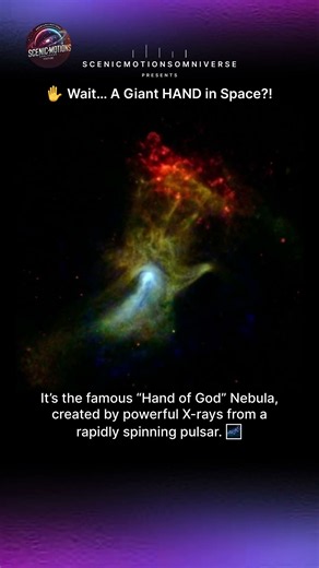 NASA Found a Giant “Hand” in Space… ✋🌌