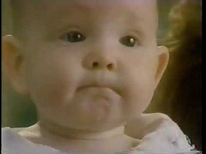 Ultra Pampers ad, 1990