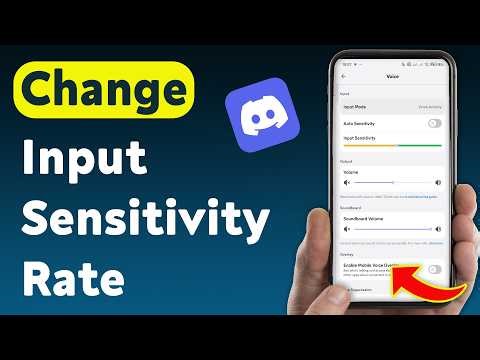 How to Change the Input Sensitivity Rate in Discord (updated)