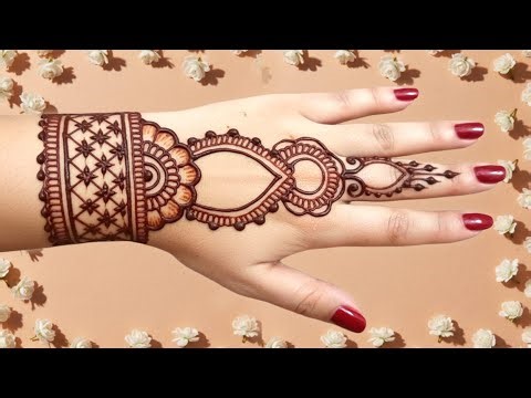 Beautiful Simple Mehndi Design for Hands | Easy & Latest 2025 Stylist Look