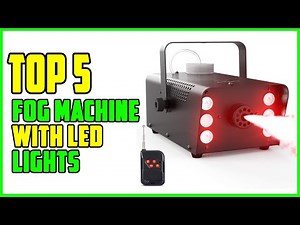 TOP 5 Best Fog Machine with LED Lights 2025
