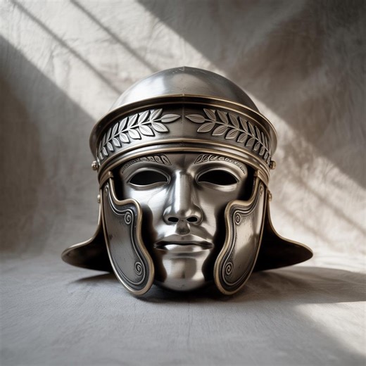 Roman Helmet Mask STL File Spartan Warrior Helmet 3D Print Cosplay Armor Mask - Etsy