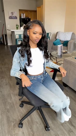 Princess Jay Hair😍🩵 #hairstyle