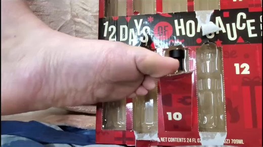 12 days of hot sauce, day 10! #strange #weird #hot #hotsauce #spicy #feet #foot #foodtiktok #tiktokfood #messy