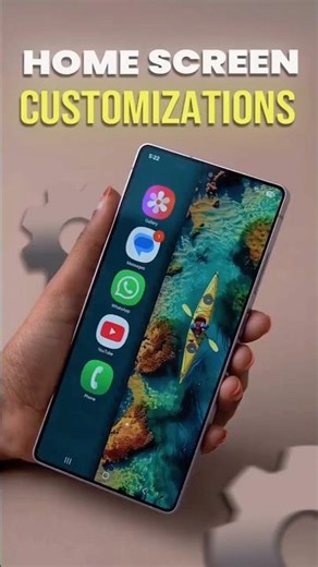 স্যামসাং ফোন কাস্টমাইজেশন 😳 DIY Home Screen Trick! 🔥