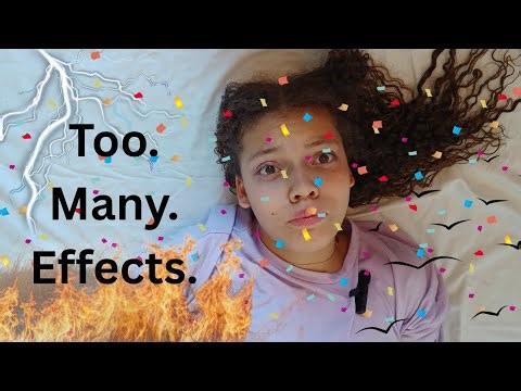 I used EVERY effect in Inshot to make a short film