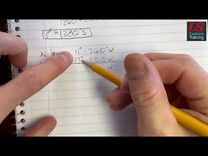 Mercator Sailing Problem 6 | Course and Distance