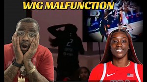 WNBA game stops after black woman athlete's wig came off and fan is kicked out for laughing at her