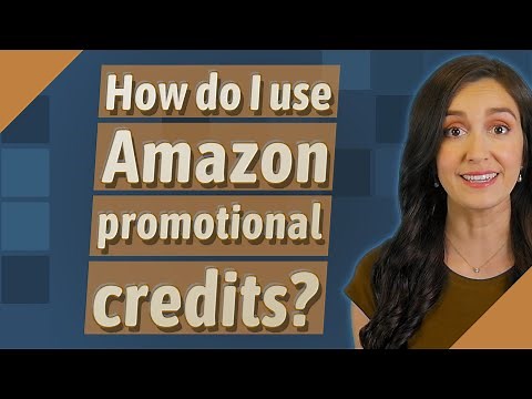 How do I use Amazon promotional credits?