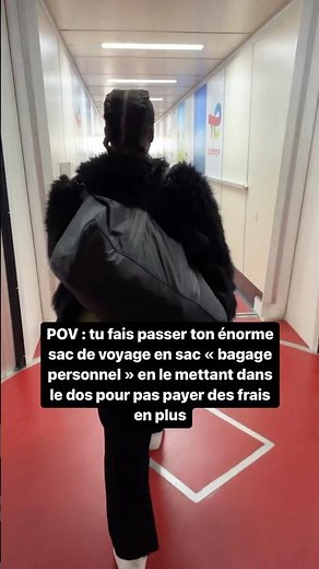 La technique pour faire passer son sac en bagage cabine