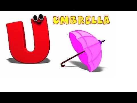 Phonics Letter- U song | Learning letter'U' |Alphabet Songs | ABC Nursery Rhymes| Saanvi Pre-School