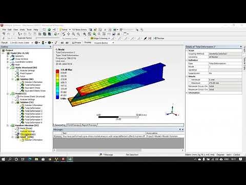 Lesson 18 Random Vibration Analysis in Ansys Workbench