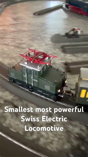 Incredible power is smallest Swiss locomotive | Marklin