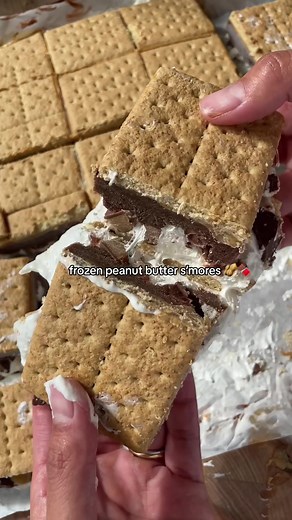 Delicious Frozen Peanut Butter S'mores Recipe