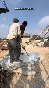 How long do you think it would take to dig a 2-foot deep hole? | India Marble mines