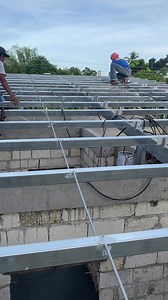 Technique trusses installation. #steelworks #trussesframing #contractor #hilights #reelschallenge #raymundvlog | Raymund Lastimoso