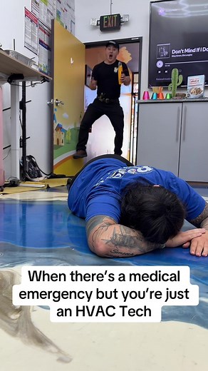 HVAC Tech Responds to a Medical Emergency While On the Job