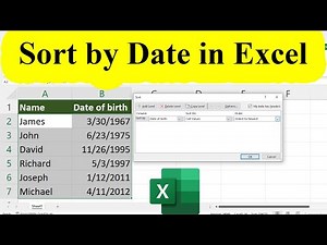 How to Sort by Date in Excel