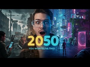 Human Life in 2050: AI, Smart Cities, Robots & Immersive Reality 🌍🤖 #ai #futuristicliving #robot