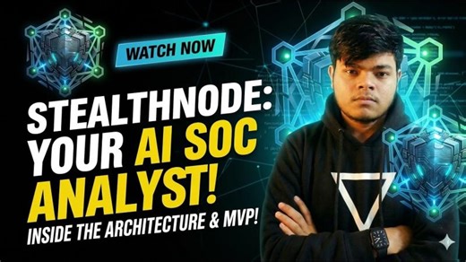 Introducing StealthNode | What If Your AI Agent Gets Hacked? (We Built a Fix) | Saurabh Jain