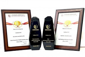 CalBank grabs two awards at 2021 International Business Magazine Awards