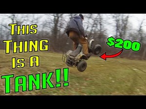 Can We DESTROY a Chinese Coolster 125 ATV?!