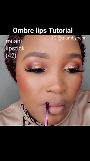 Sweet pink Ombre Lips Tutorial #ombrelips #makeup #tutorial . | GLAM BY BEN