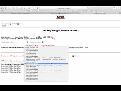 How to make Reservations