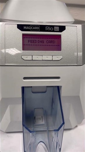 Error code 02:00 out of caảd Magicard Rio Pro