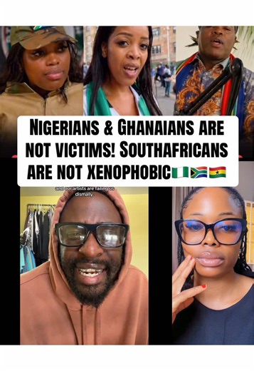 Nigerians & Ghanaians are not victims.. Southafrican man blows hot on xenophobia! 🇳🇬🇬🇭🇿🇦💔