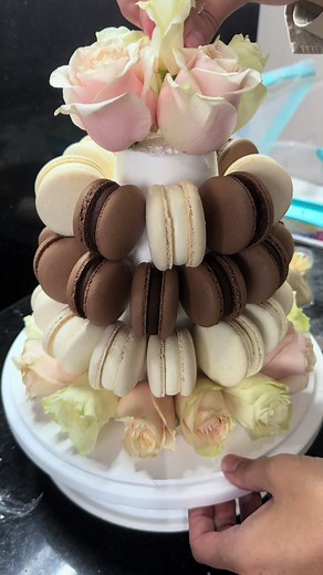 Elegant Macaron Tower for Special Occasions