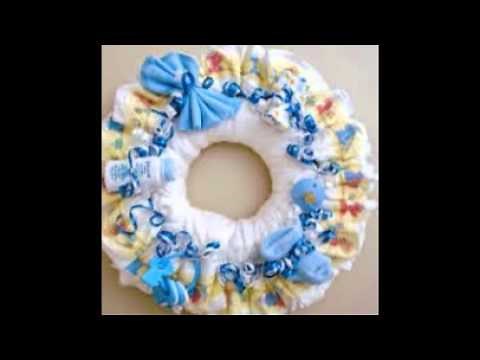 diaper wreath