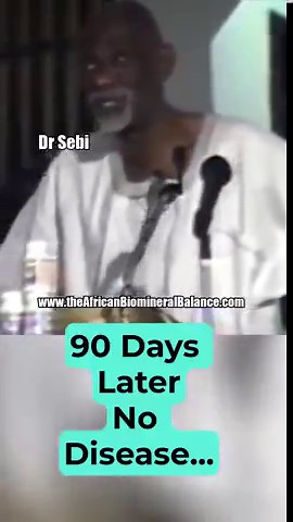 DR SEBI - 90 DAYS LATER NO DISEASE #fasting #drsebi #cure #disease #selfhelp