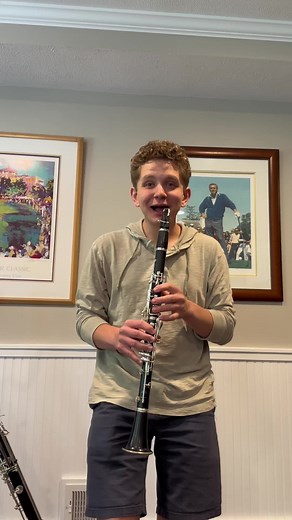 If you saw i posted this before, note that “noise reducer” will get rid of the eb clarinet 😂 #peppapig #clarinets #bassclarinet #altoclarinet #ebclarinet #bandkid #musiciansoftiktok