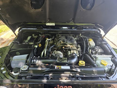 afe magnum force intake sound wrangler jk