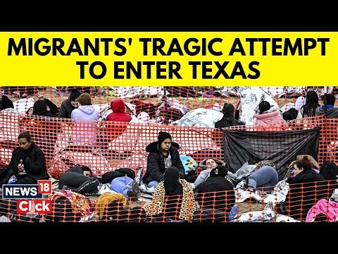 Migrants Almost Drown Trying To Enter Texas | US Migrants News | US News Today | English News | N18V