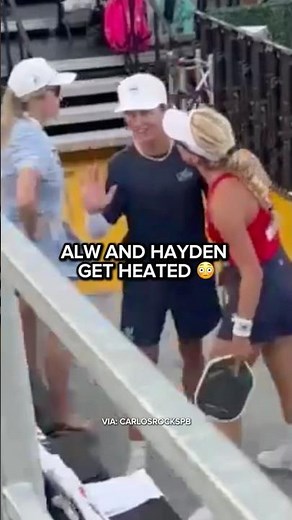 Heated Pickleball Argument at MLP Orlando between Hayden Patriquin and Anna Leigh Waters