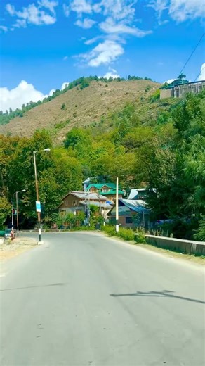 Road view #pahalgam | The Sun Pearls of Pogal Paristan