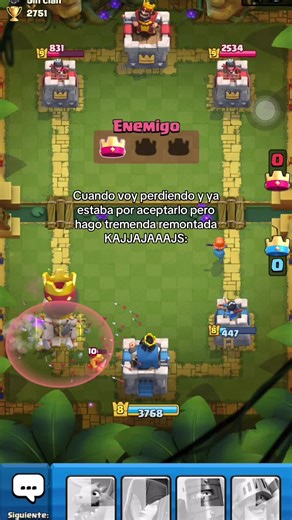 Remontada Épica en Clash Royale