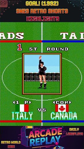 🎮 Goal! (1992) – SNES Retro Shorts | Highlights #retroshorts #snesarchive #snes